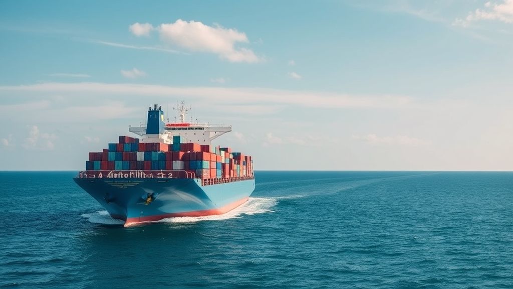 Refrigerated trailer at loading bay